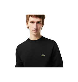 SH9608 031 FELPA CREW COCCO PICCOLO NERO